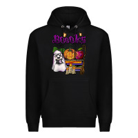 Black boooks Premium Hoodie - BarkalooDesign