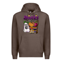 Coffee boooks Premium Hoodie - BarkalooDesign