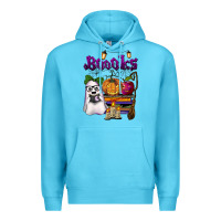 Ocean Blue boooks Premium Hoodie - BarkalooDesign