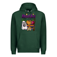 Sports Green boooks Premium Hoodie - BarkalooDesign