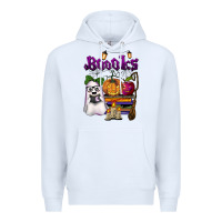 White boooks Premium Hoodie - BarkalooDesign