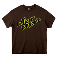 Chocolate Brown los tigres del norte Heavy Core Tee - artisFamous