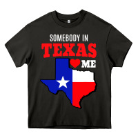 Asphalt state of texas somebody loves me Heavy Core Tee - artisFamous
