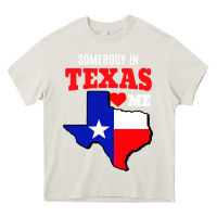State Of Texas Somebody Loves Me Heavy Core Tee | Teevron