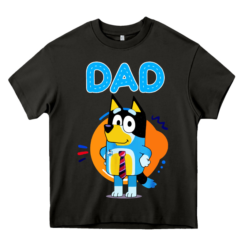 Bluey Dad Lover Forever Heavy Core Tee by artisFamous | Teevron