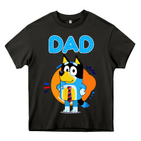 Asphalt bluey dad lover forever Heavy Core Tee - artisFamous