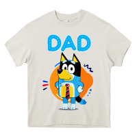 Cream bluey dad lover forever Heavy Core Tee - artisFamous