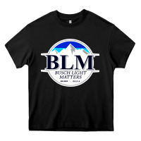 Black buschs light matters Heavy Core Tee - artisFamous