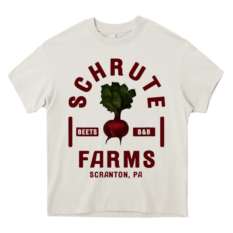The Office Schrute Farms Premium Heavy Core Tee by artisFamous | Teevron