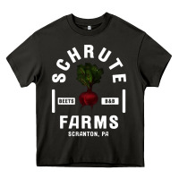 Asphalt the office schrute farms premium Heavy Core Tee - artisFamous