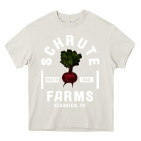 Cream the office schrute farms premium Heavy Core Tee - artisFamous
