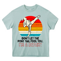 Arona karate girl kick Heavy Core Tee - artisFamous