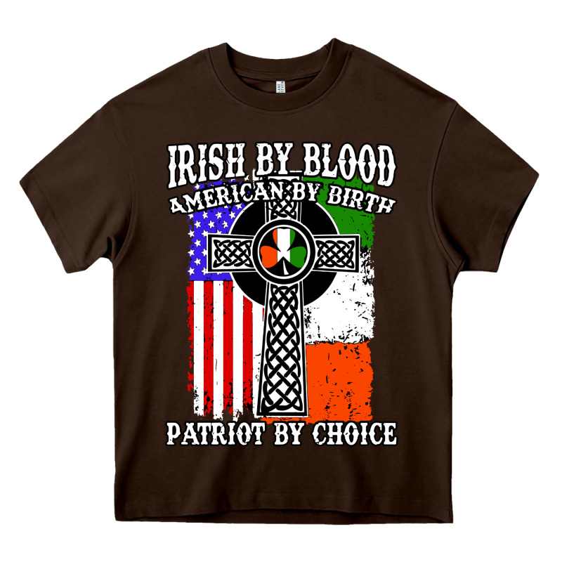 Irish By Blood American Heavy Core Tee by artisFamous | Teevron