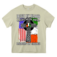 Mossy irish by blood american Heavy Core Tee - artisFamous