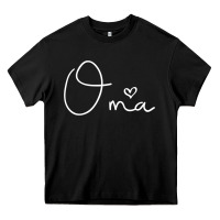 Black oma gift for women mother's day gifts for grandma t shirt Heavy Core Tee - artisFamous