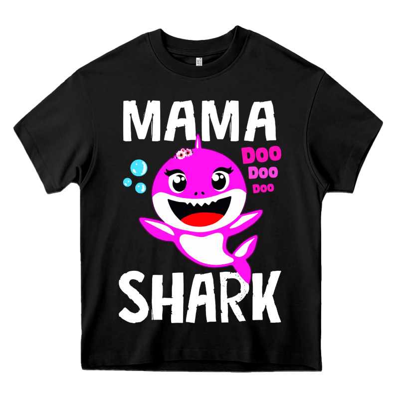 Mama Shark Doo Doo Shirt Heavy Core Tee by artisFamous | Teevron
