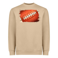 Mushroom Football Brushstroke Heavyweight Sweatshirt - RanaPortraitStore