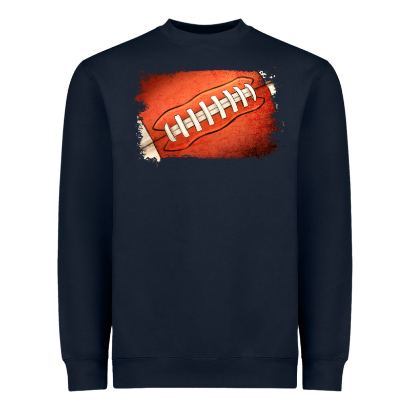 Football Brushstroke Heavyweight Sweatshirt by RanaPortraitStore | Teevron