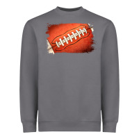 Storm Football Brushstroke Heavyweight Sweatshirt - RanaPortraitStore