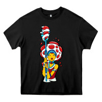Black mushroom Heavy Core Tee - artisFamous
