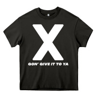 Asphalt x gon' give it to ya d.m.x t shirt Heavy Core Tee - artisFamous