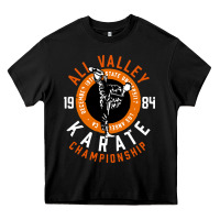 Black old school all valley karate championship retro Heavy Core Tee - artisFamous