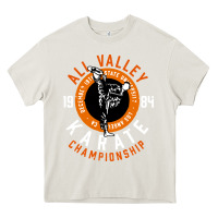 Cream old school all valley karate championship retro Heavy Core Tee - artisFamous