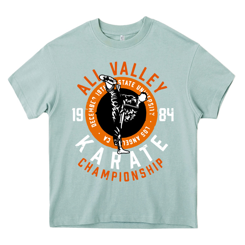 Old School All Valley Karate Championship Retro Heavy Core Tee by artisFamous | Teevron
