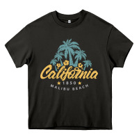 Asphalt california malibu beach Heavy Core Tee - artisFamous