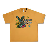 Peanut Butter Happy Easter Urban Heavy Tee - CowhideDigitalArt