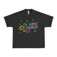 Pigment Black Happy Easter Urban Heavy Tee - CowhideDigitalArt