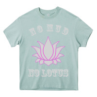 Arona no mud no lotus tee buddha buddhist yoga Heavy Core Tee - artisFamous