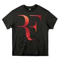 Asphalt rf federer Heavy Core Tee - artisFamous