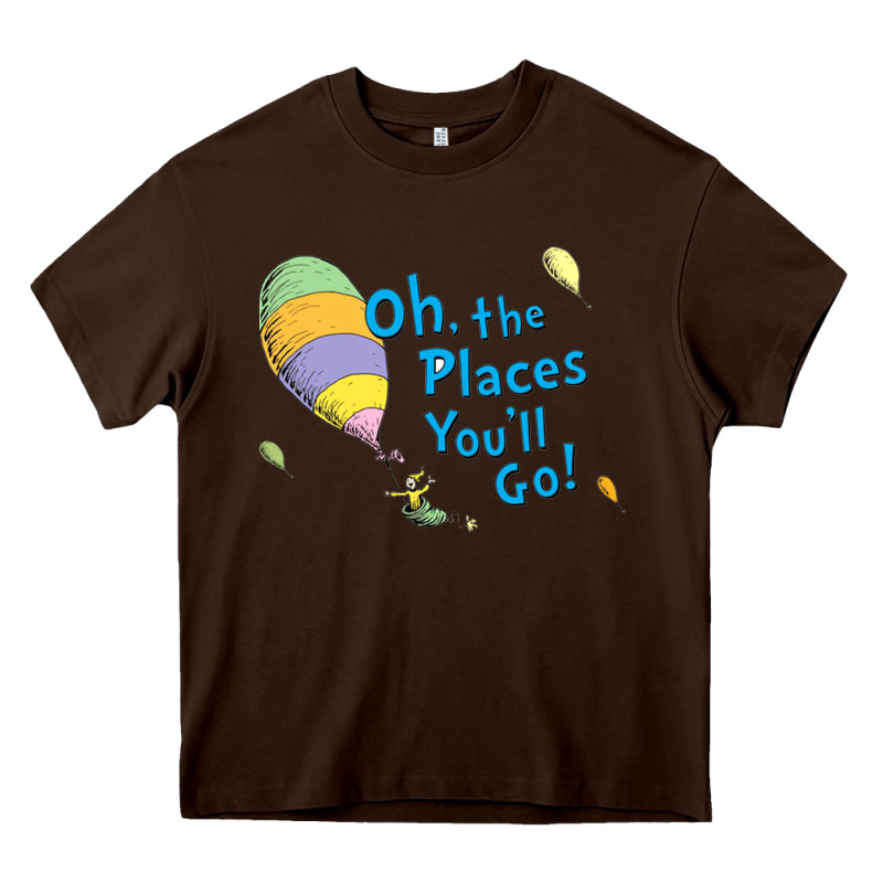 Seuss Oh The Places You’ll Go Heavy Core Tee by artisFamous | Teevron