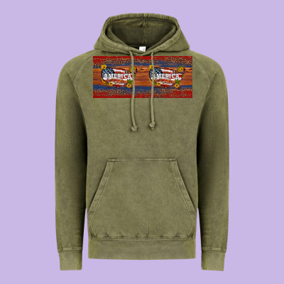 Usa Map 11oz Mug Vintage Hoodie Designed By Artiststas