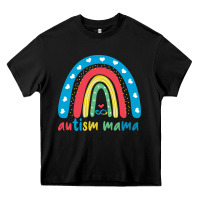 Black Autism Mama Heavy Core Tee - artisFamous