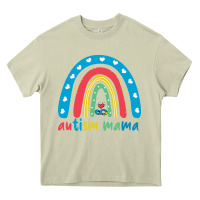 Mossy Autism Mama Heavy Core Tee - artisFamous