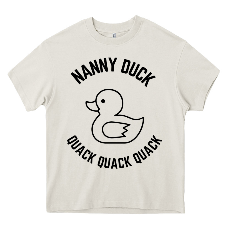 Nanny Duck Quack Quack Quack Heavy Core Tee by artisFamous | Teevron