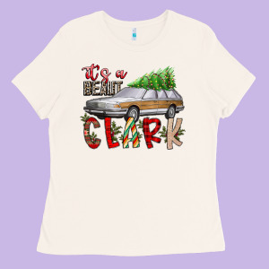Its Beaut Clark Ladies Tee Designed By Cowhidedigitalart