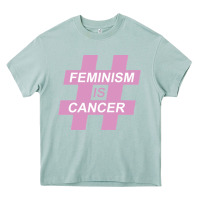 Arona feminism is cancer Heavy Core Tee - artisFamous