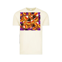 Vintage Arctic Candy Pattern Vintage Tee - CowhideDigitalArt