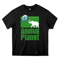 Black ANIMAL PLANET Heavy Core Tee - artisFamous