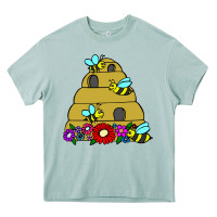 Arona bee hive Heavy Core Tee - artisFamous