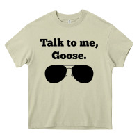 Mossy talk to me goose sunglasses funny Heavy Core Tee - artisFamous