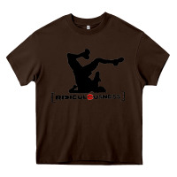 Chocolate Brown ridiculousness Heavy Core Tee - artisFamous