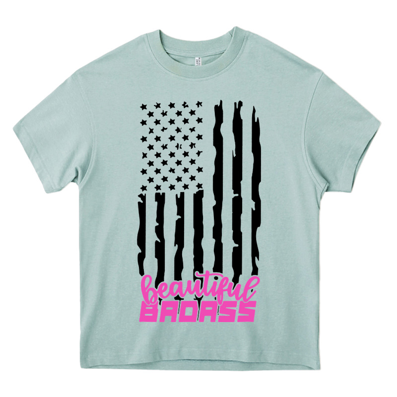 Beautiful Badass American Heavy Core Tee by artisFamous | Teevron