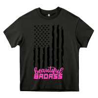 Asphalt beautiful badass american Heavy Core Tee - artisFamous