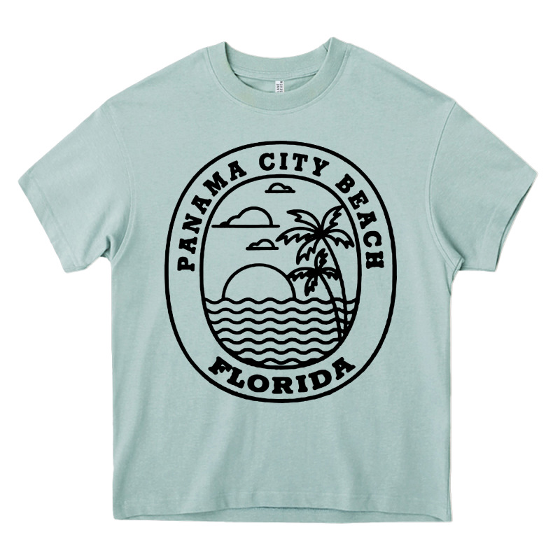 Panama City Beach Florida Heavy Core Tee by artisFamous | Teevron