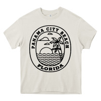 Cream panama city beach florida Heavy Core Tee - artisFamous