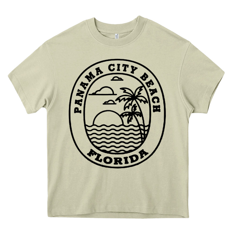 Panama City Beach Florida Heavy Core Tee by artisFamous | Teevron